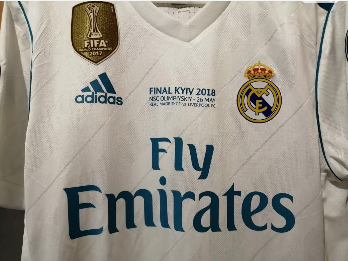 Maillot de la finale 2018 du Real Madrid