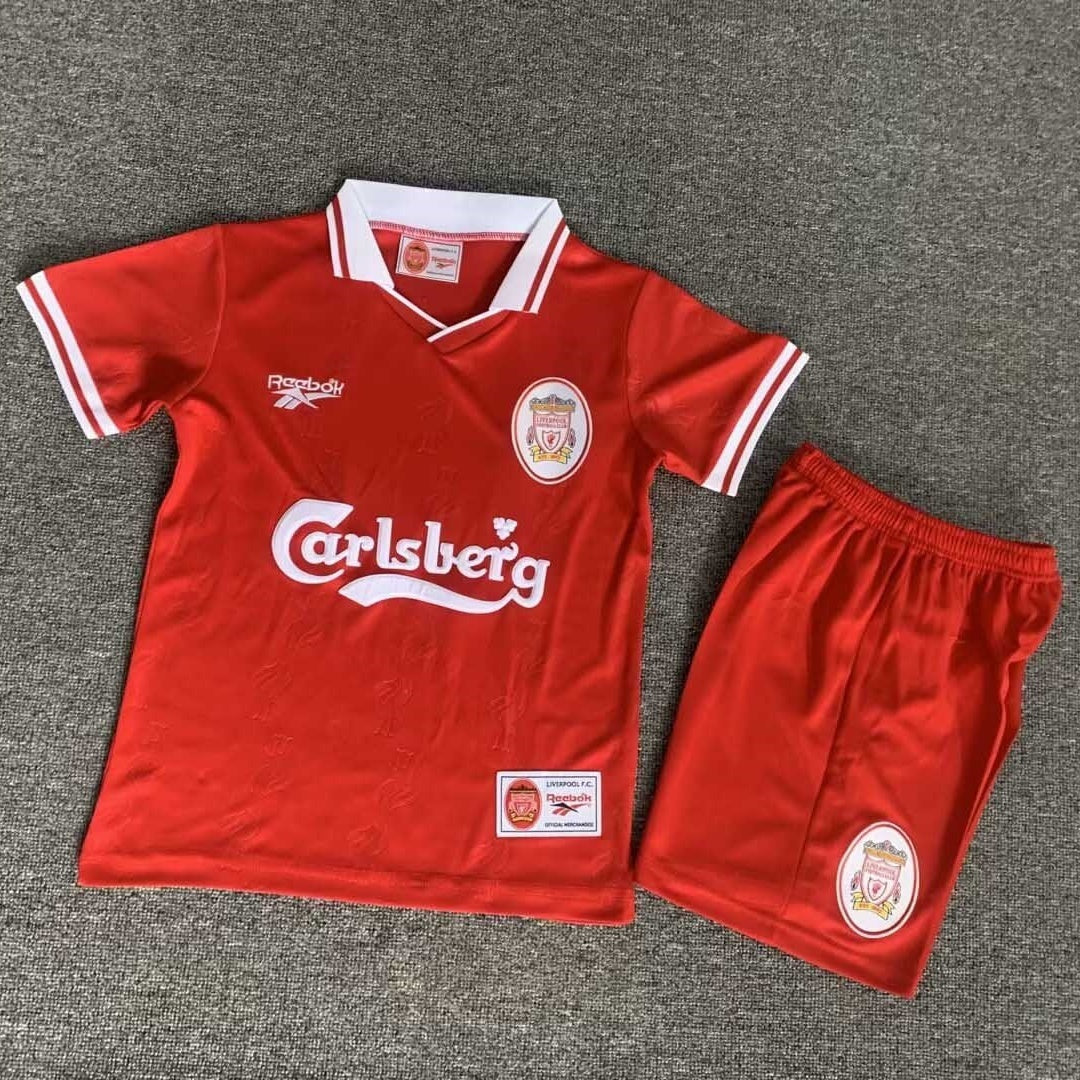 Equipación Liverpool 96/97 Talla Niño