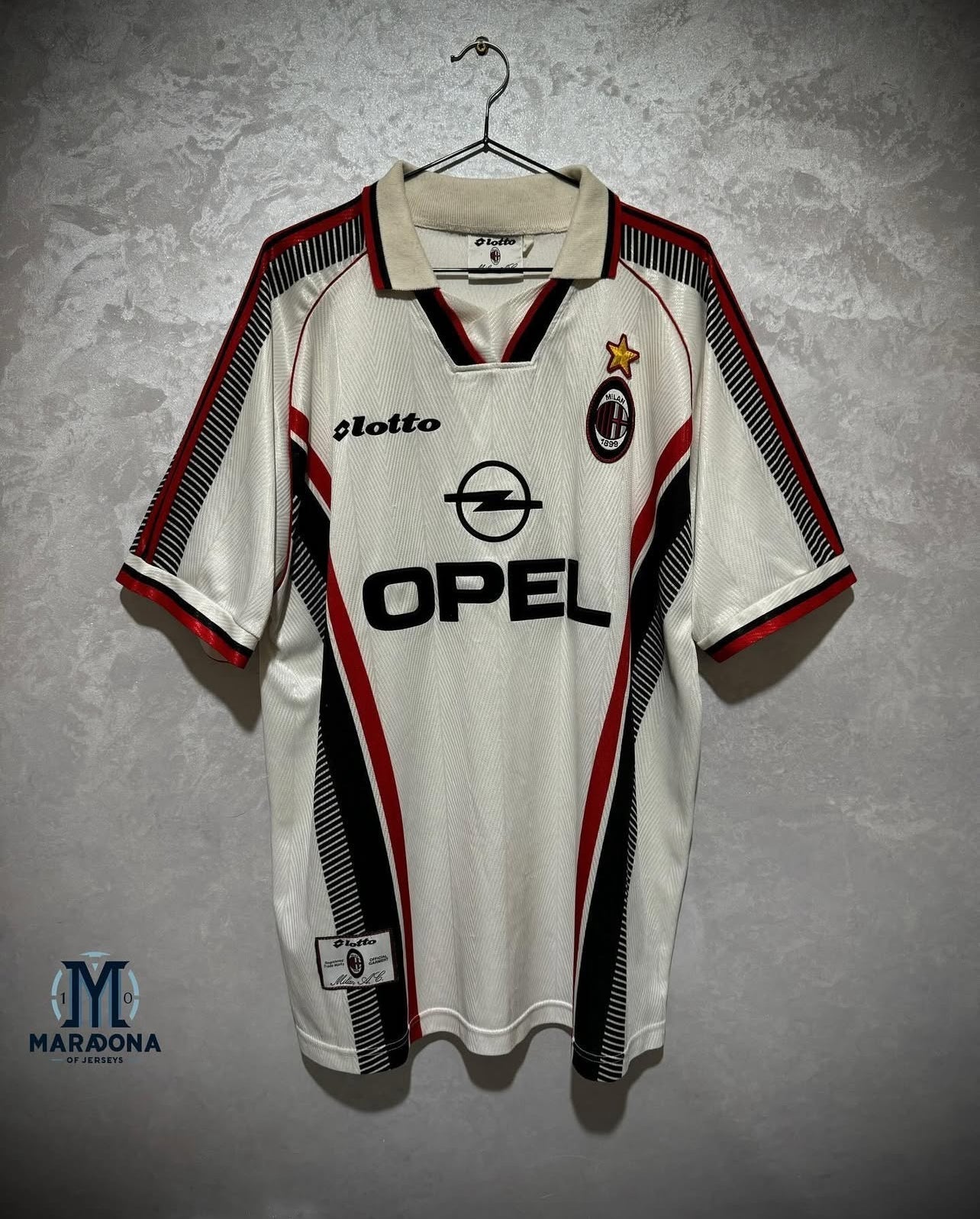 Maglia da trasferta AC Milan 97/98