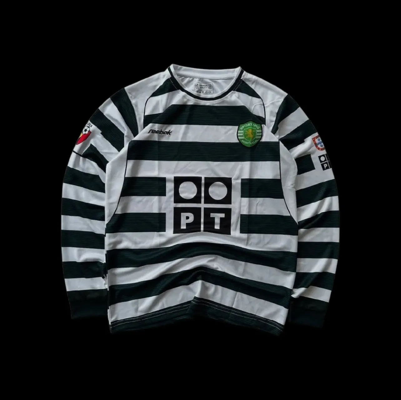 Camiseta Sporting Lisboa 2003 Manga Larga