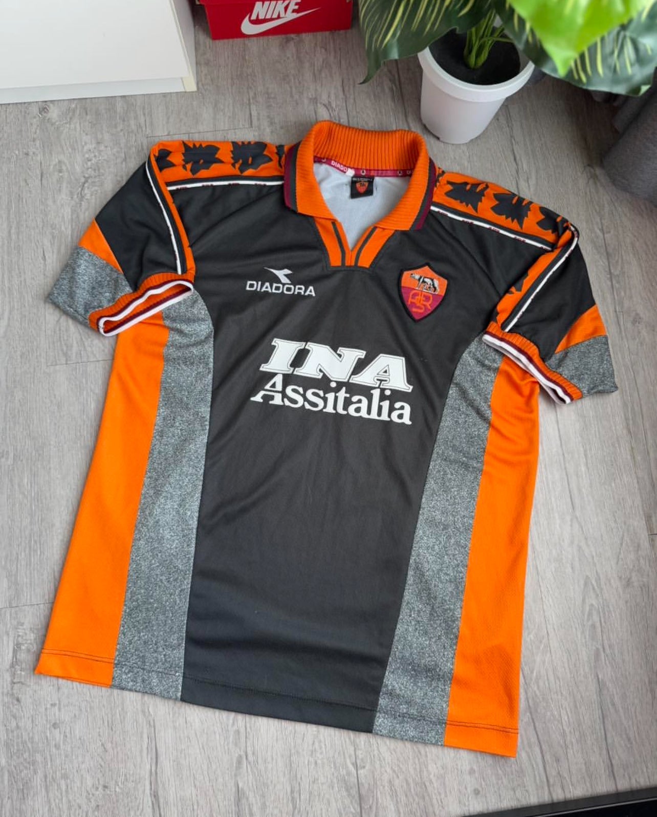 Camiseta Roma 98/99 Alternativa