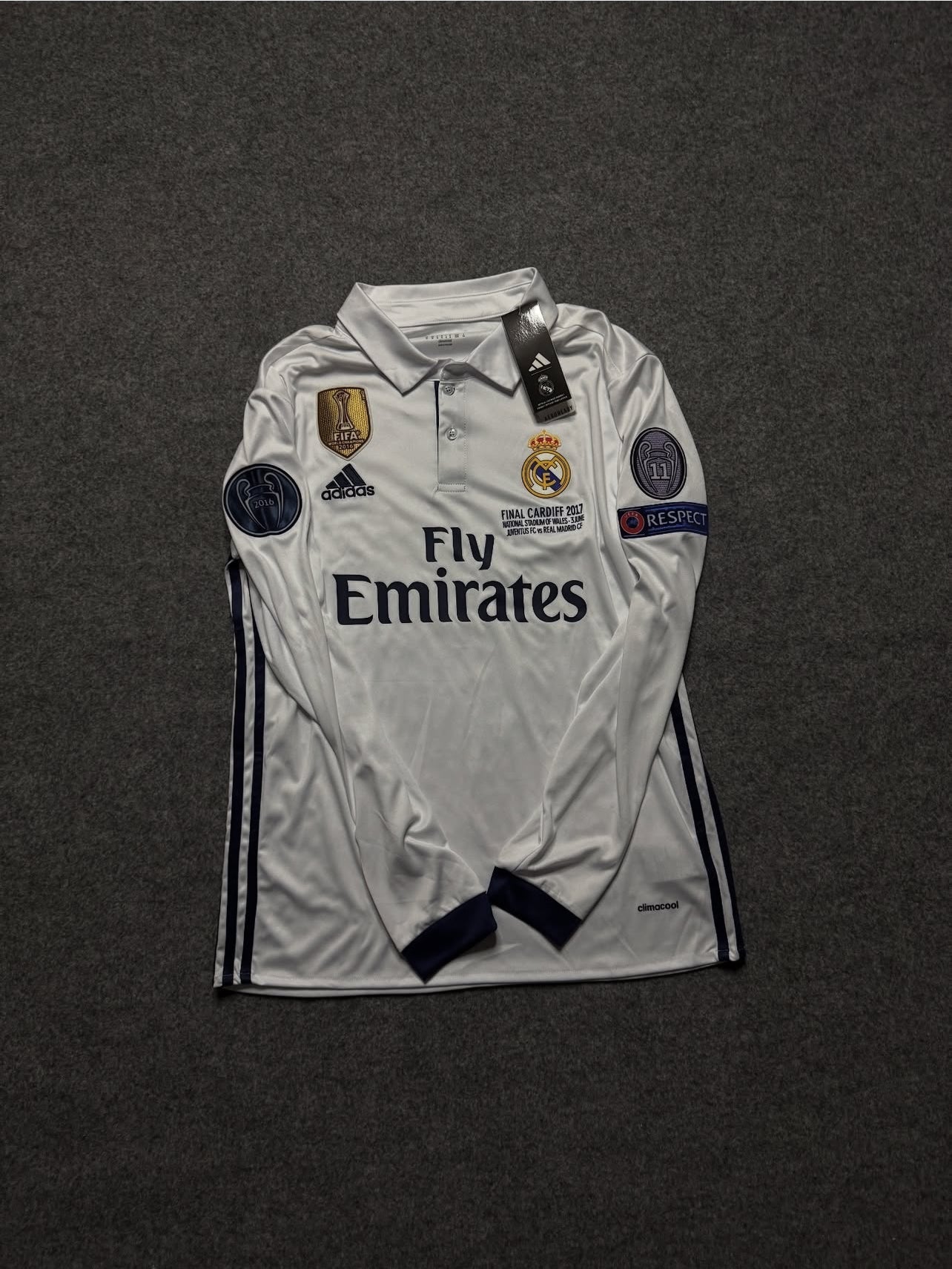 Maillot à manches longues Real Madrid 2017
