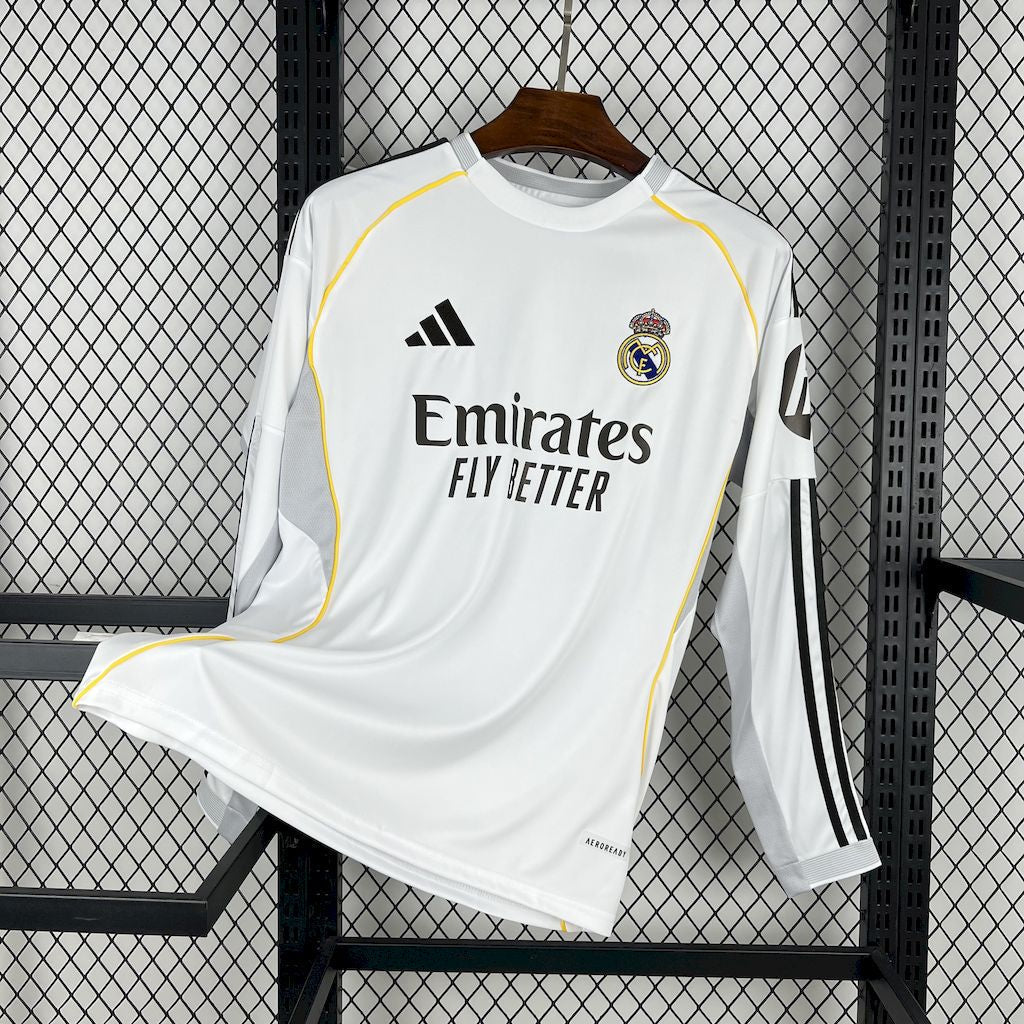 Camiseta Real Madrid 25/26 Manga Larga