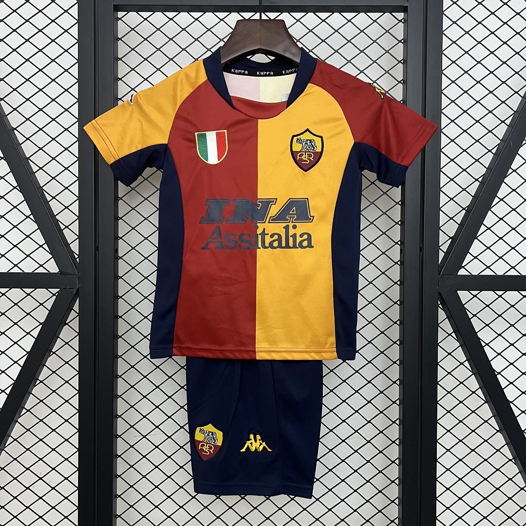 Equipación Roma 01/02 Talla Niño