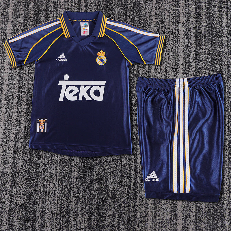 Equipación Real Madrid 98/99 Talla Niño Visitante