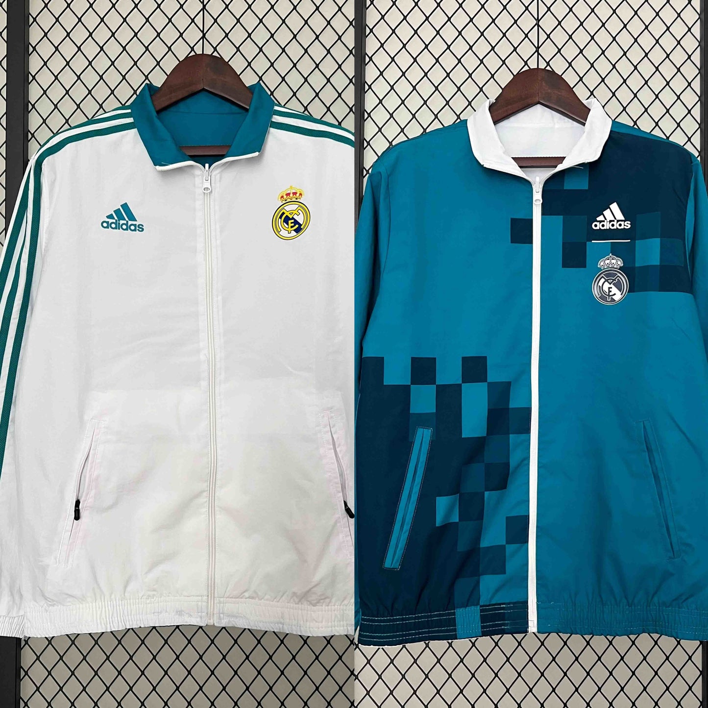 Coupe-vent réversible du Real Madrid