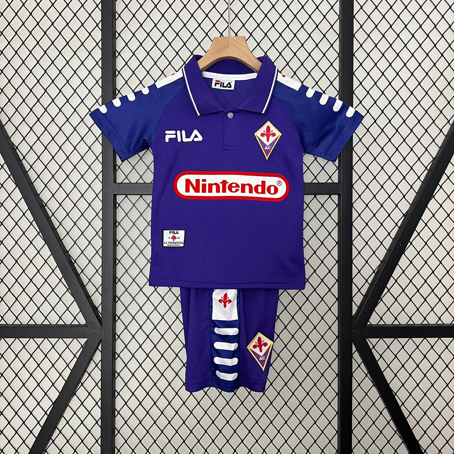 Equipación Fiorentina 98/99 Talla Niño