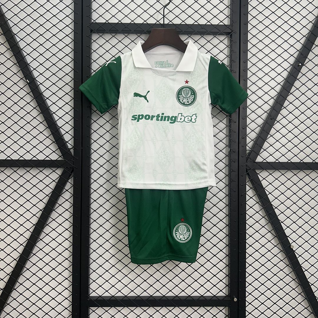 Equipación Palmeiras 25/26 Talla Niño Visitante