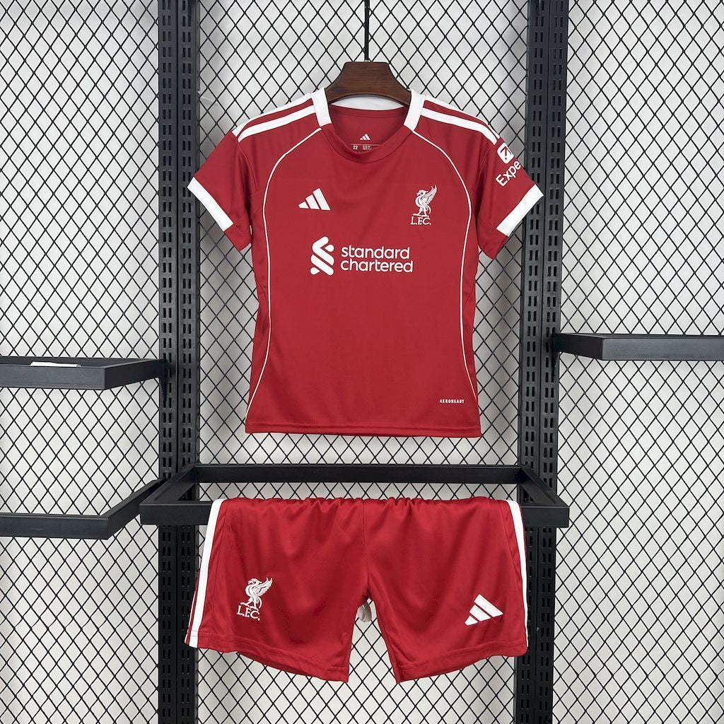 Equipación Liverpool 25/26 Talla Niño