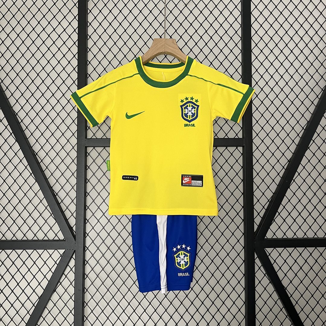 Equipación Brasil 1998 Talla Niño