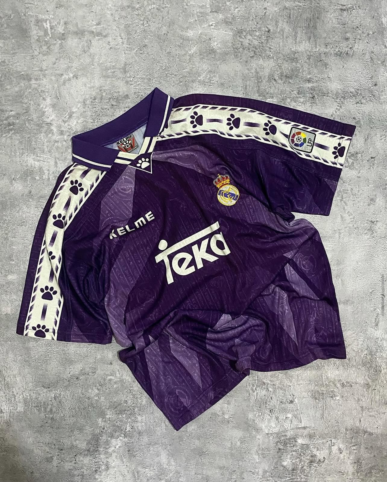 Camiseta Real Madrid 96/98 Visitante