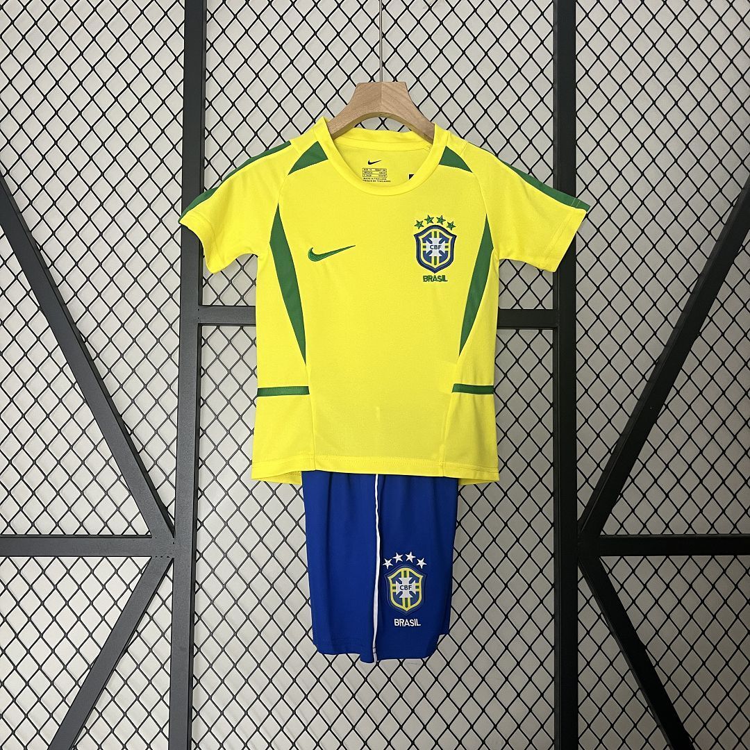 Equipación Brasil 2002 Talla Niño