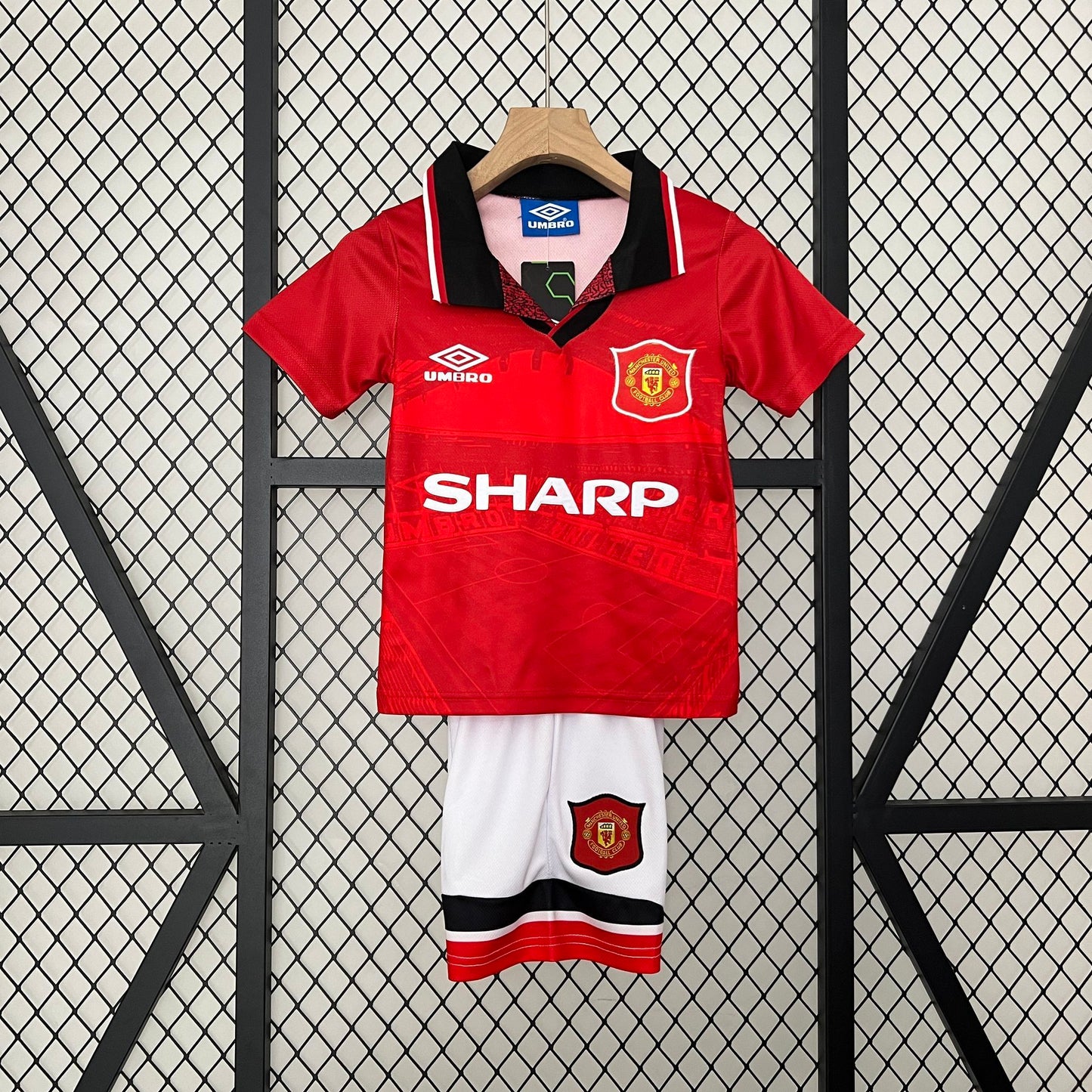 Equipación Manchester United 94/96 Talla Niño