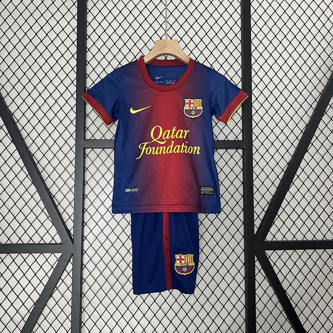 Equipación Fc Barcelona 12/13 Talla Niño