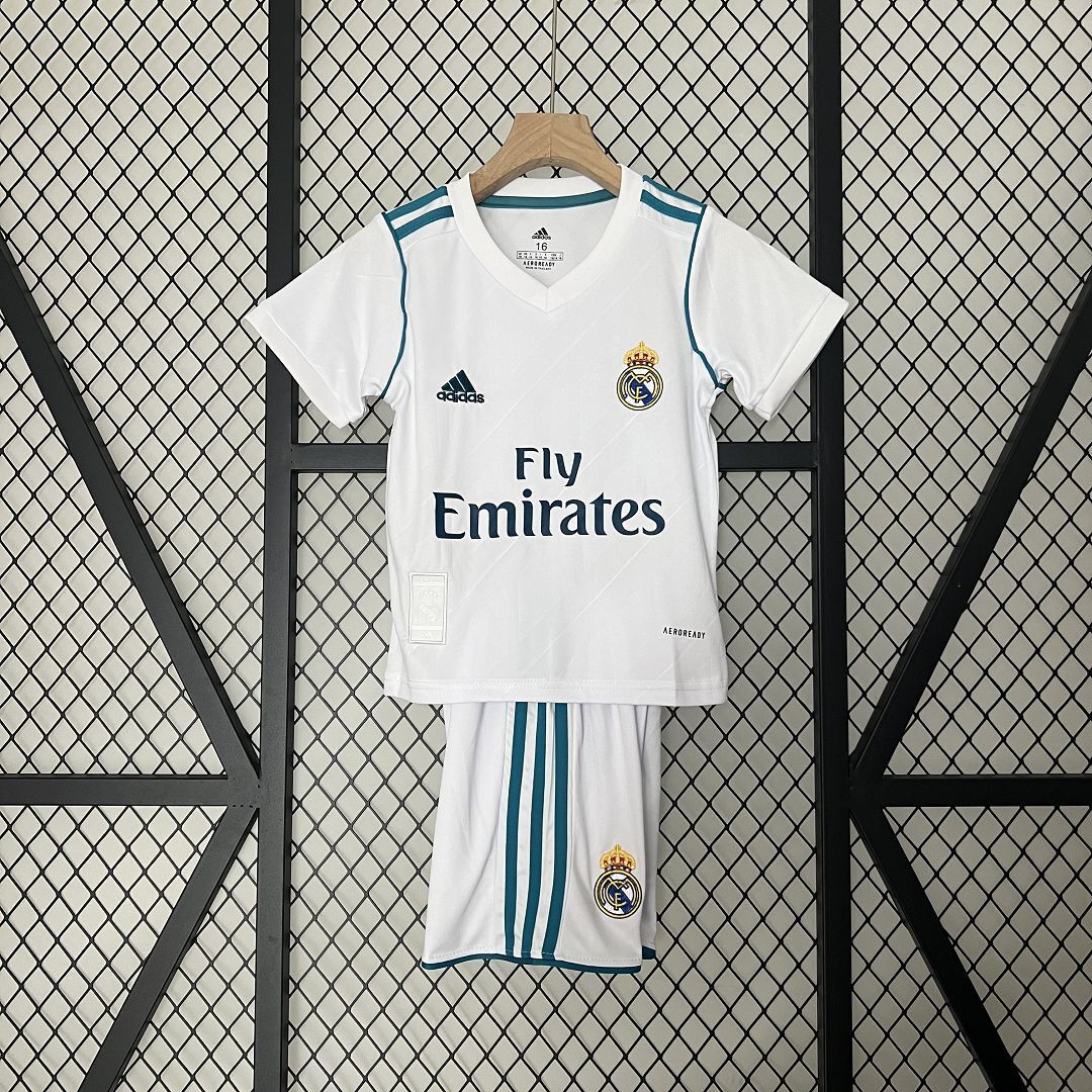 Equipación Real Madrid 17/18 Talla Niño
