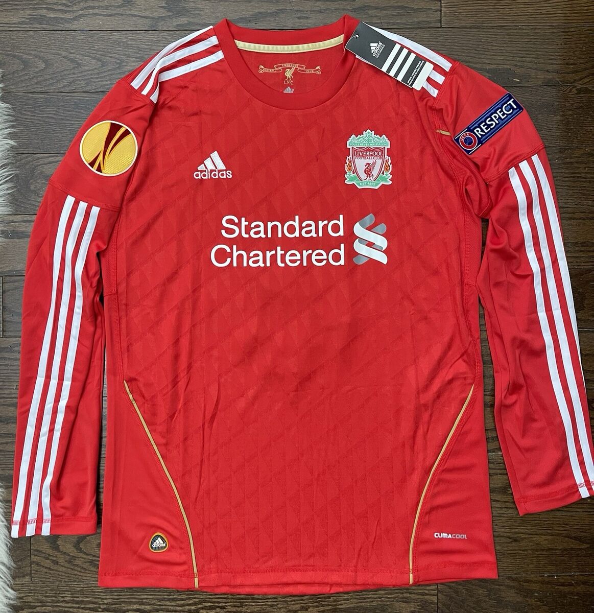 Camiseta Liverpool FC 11/12 Manga Larga
