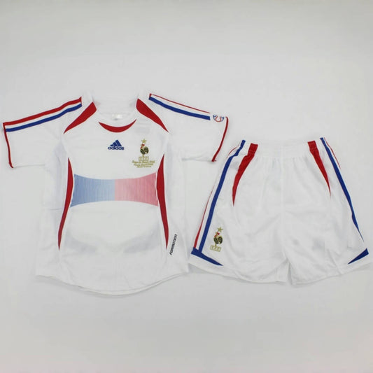 Equipación Francia 2006 Talla Niño Visitante