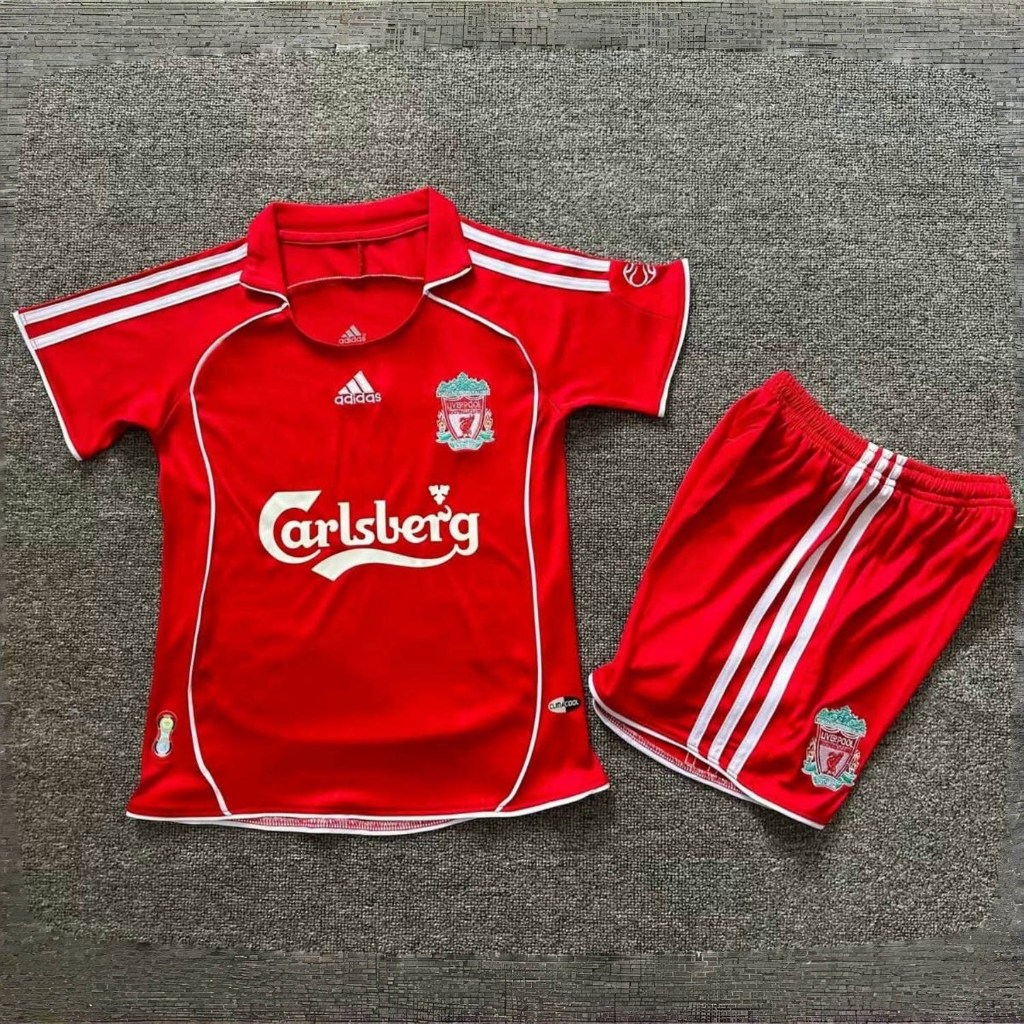 Equipación Liverpool 06/08 Talla Niño