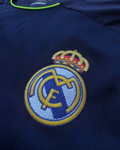 Camiseta Real Madrid 12/13 Visitante Manga Larga