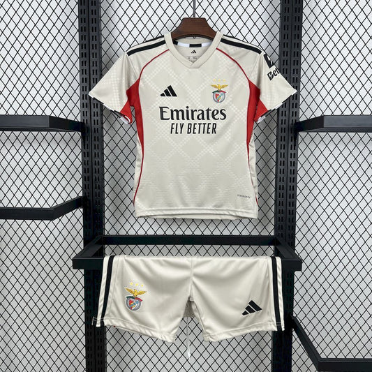 Equipación Benfica 25/26 Talla Niño Visitante