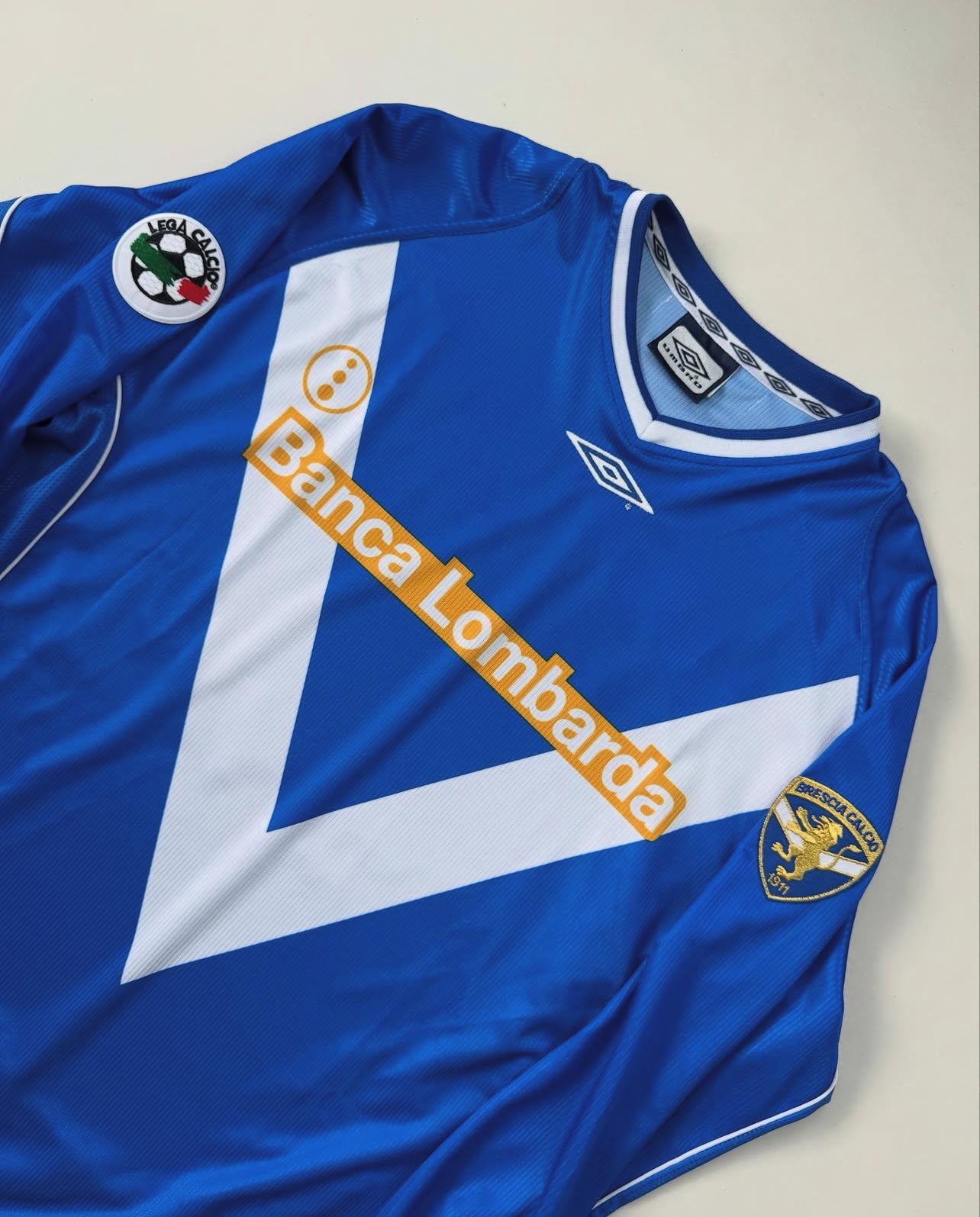 Camiseta Brescia 2002 Manga Larga