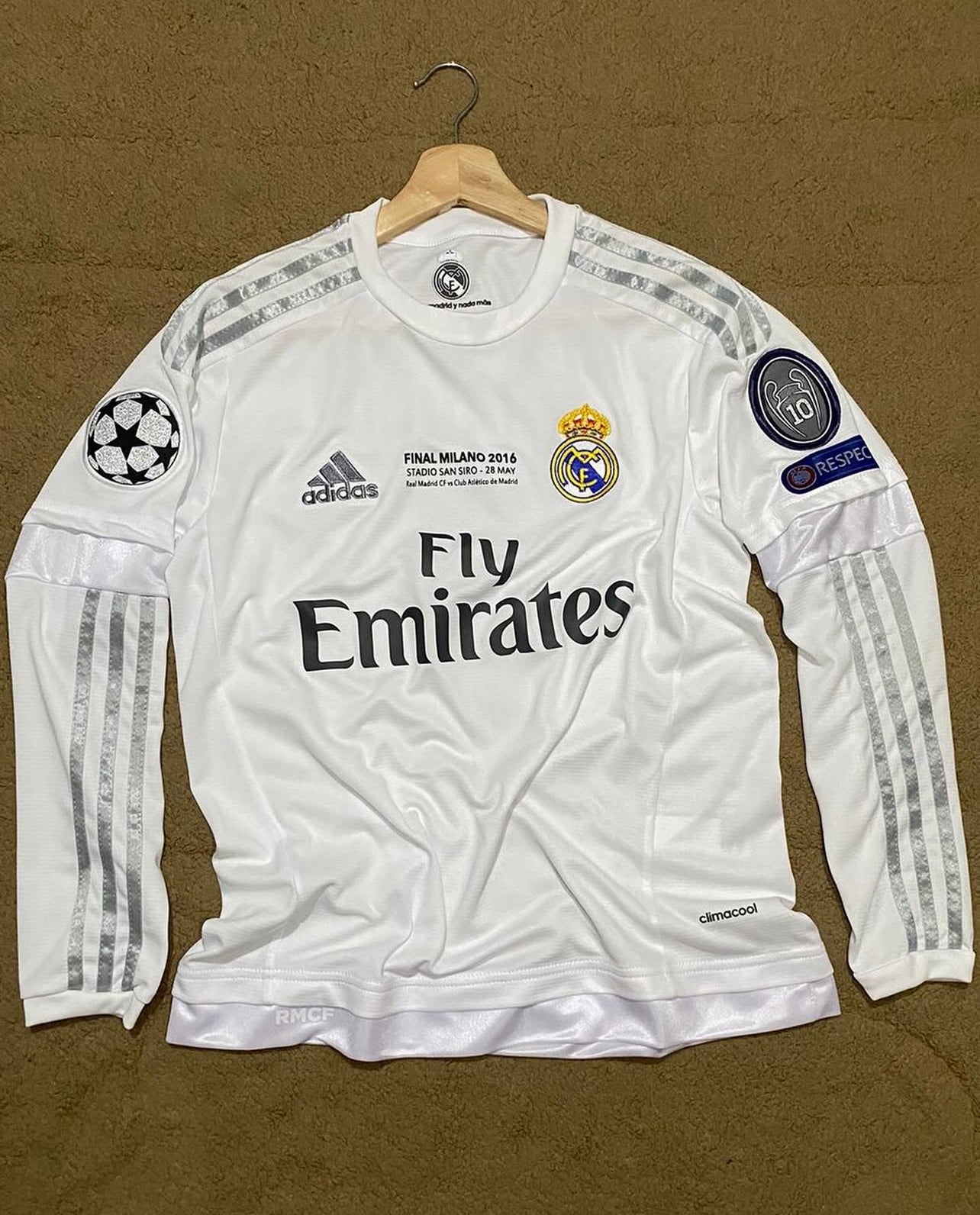 Maglia finale Real Madrid Milan 2016