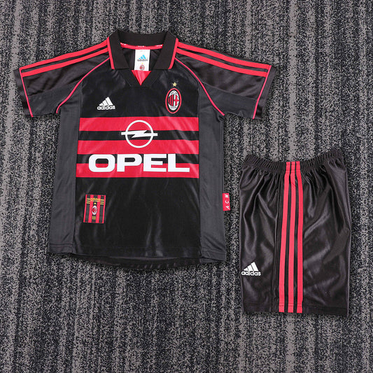 Equipación Ac Milan 98/99 Talla Niño Alternativa
