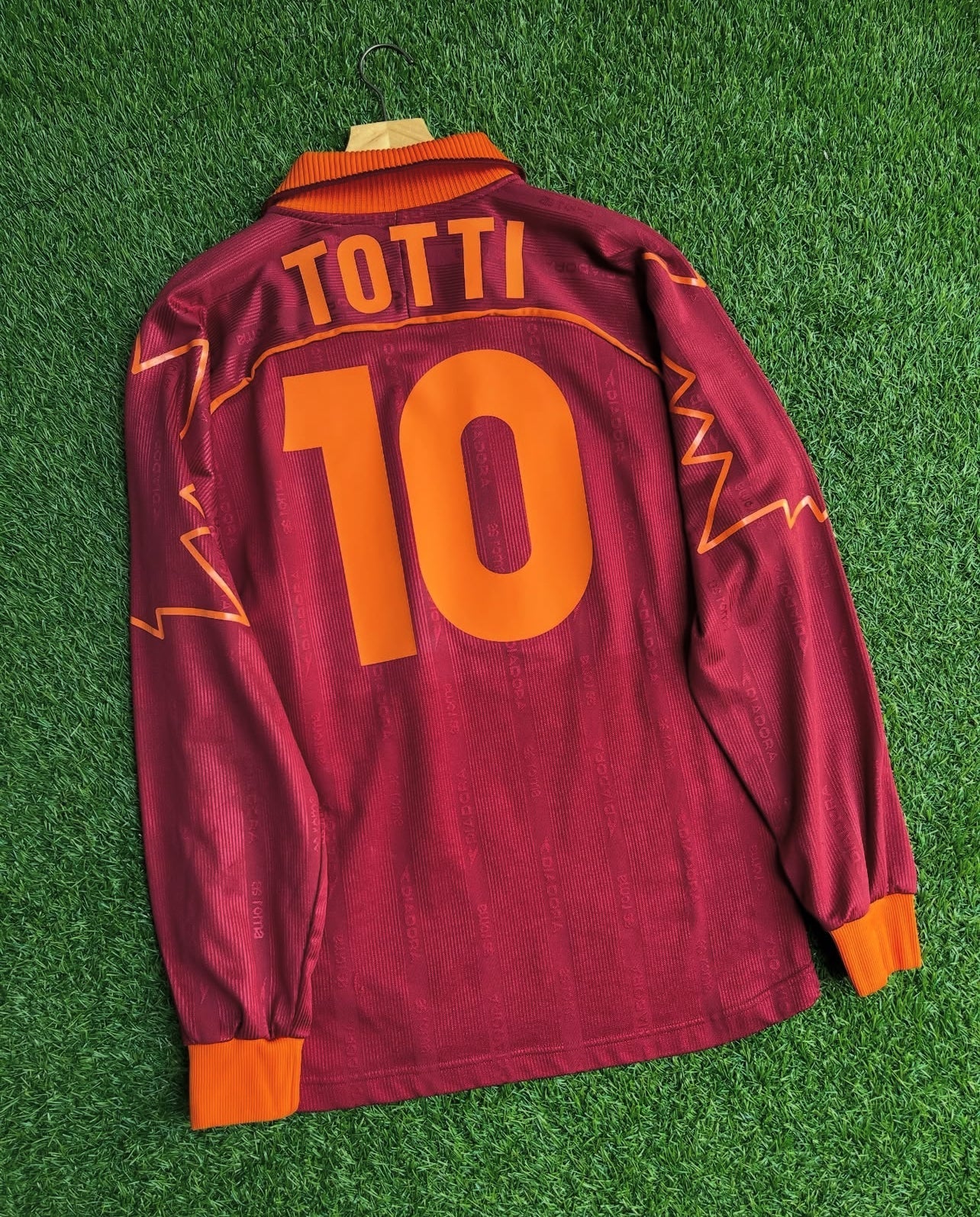 Camiseta As Roma 99/00 Manga Larga