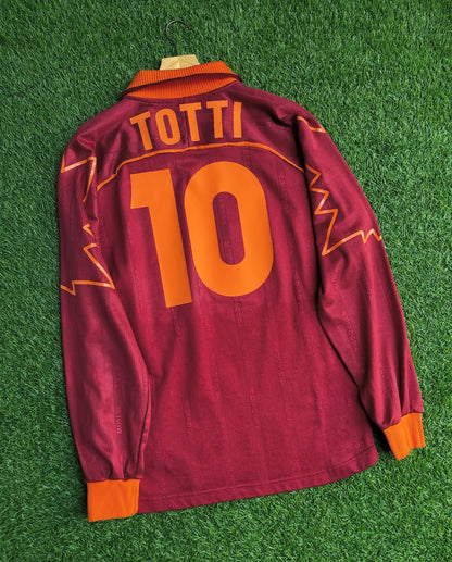 Camiseta As Roma 99/00 Manga Larga