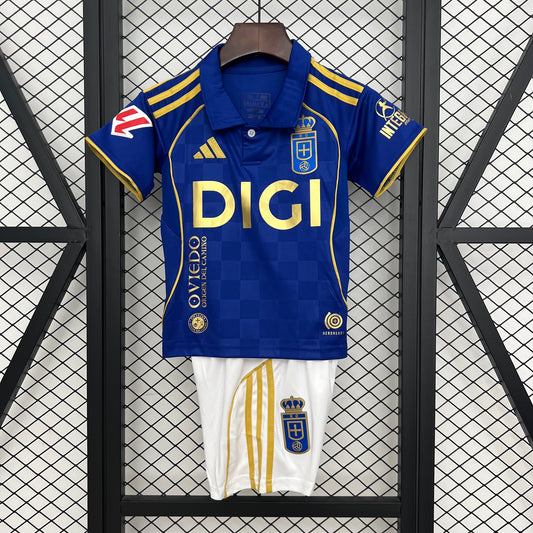 Equipación Real Oviedo 25/26 Talla Niño