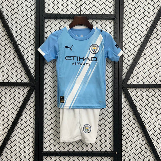 Equipación Manchester City 25/26 Talla Niño