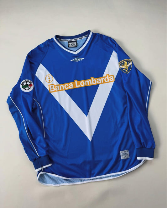 Camiseta Brescia 2002 Manga Larga