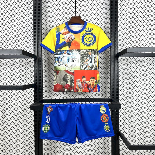 Equipación Cristiano Ronaldo Edición Especial Talla Niño