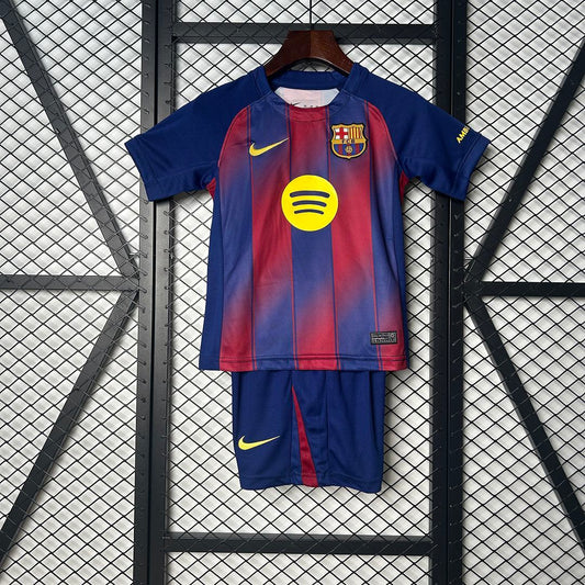 Equipación Fc Barcelona 25/26 Talla Niño