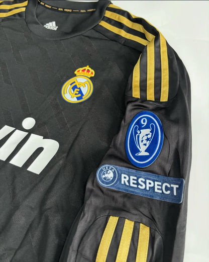 Camiseta Real Madrid 11/12 Visitante Manga Larga