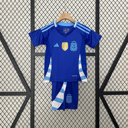Equipación Argentina 2024 Talla Niño Visitante