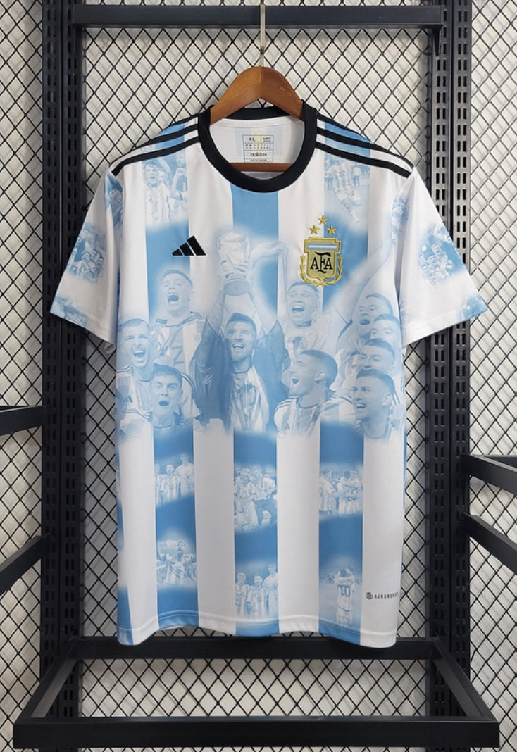 Camiseta Edición Especial Campeones del Mundo Argentina