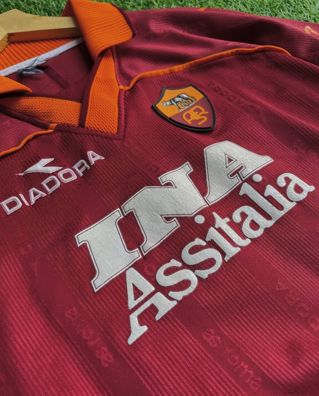 Camiseta As Roma 99/00 Manga Larga