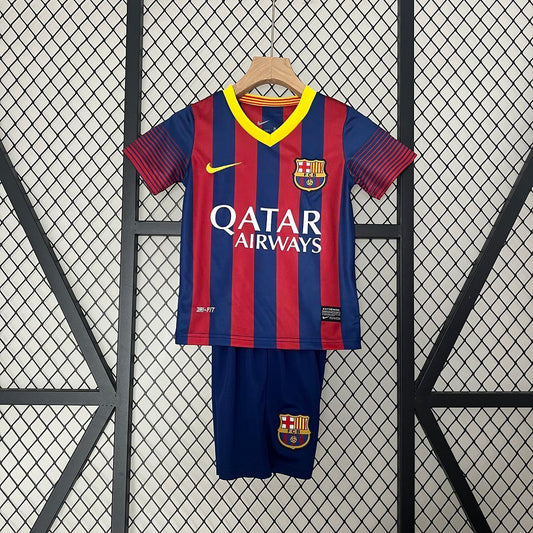 Equipación Fc Barcelona 13/14 Talla Niño