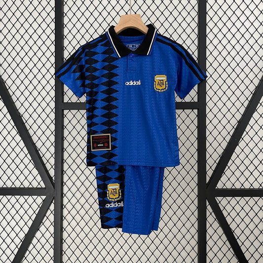 Equipación Argentina 1994 Talla Niño Visitante