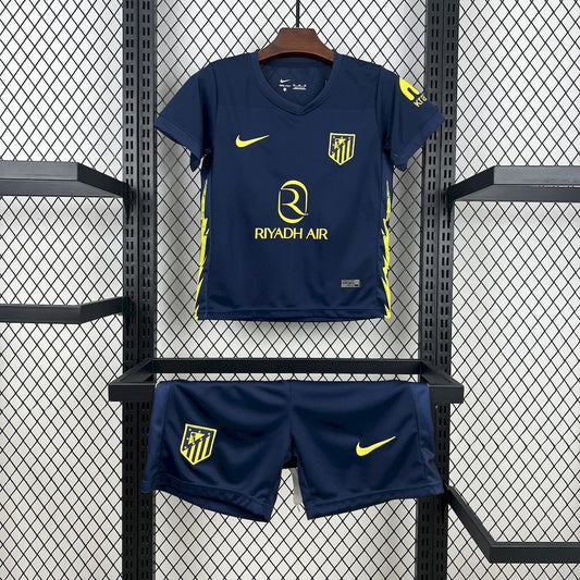 Equipación Atlético de Madrid 25/26 Talla Niño Visitante