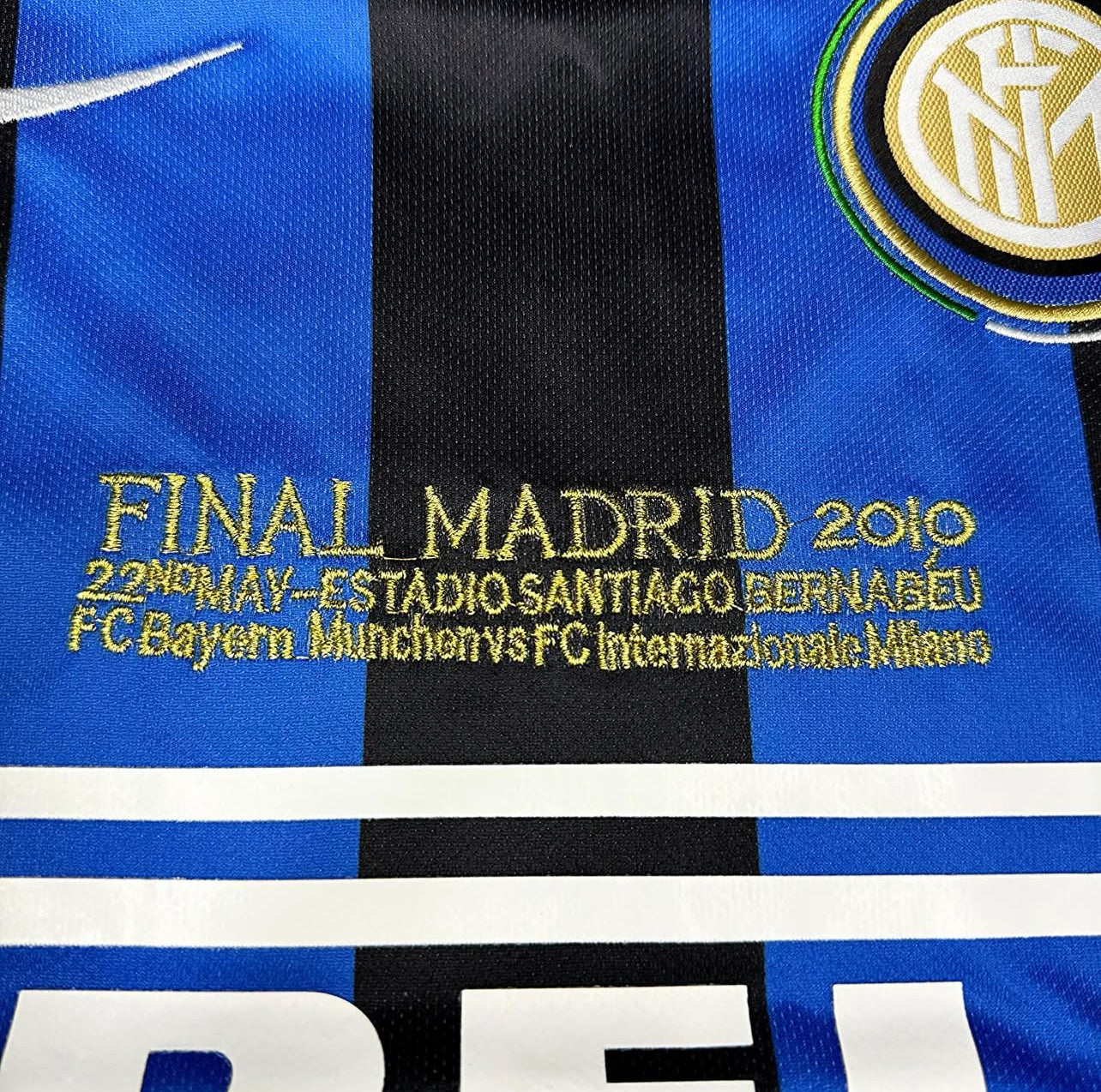 Camiseta Inter de Milán Final Madrid 2010