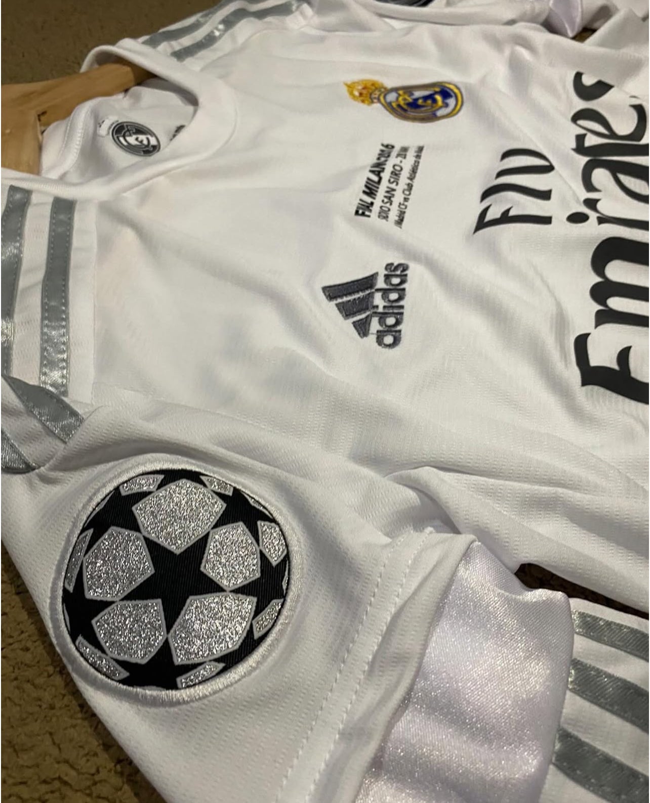 Camiseta Real Madrid Final Milán 2016