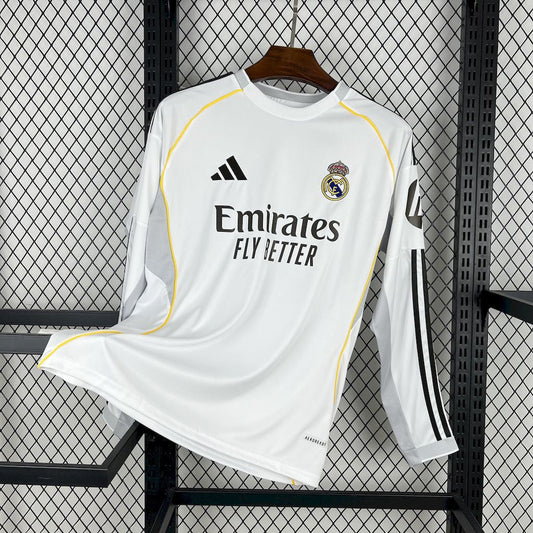 Camiseta Real Madrid 25/26 Manga Larga