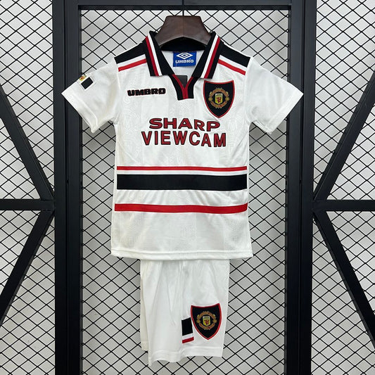 Equipación Manchester United 97/98 Talla Niño Visitante