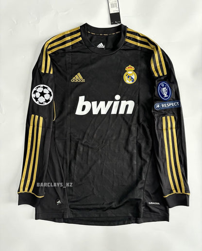 Camiseta Real Madrid 11/12 Visitante Manga Larga