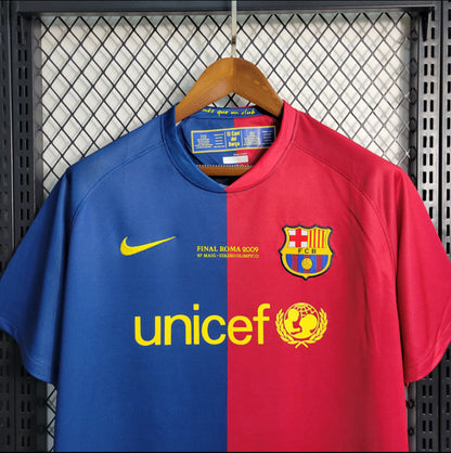 Maglia finale FC Barcellona Roma 2009