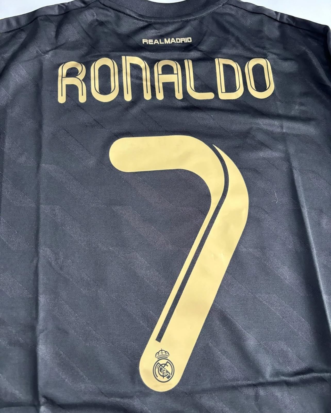 Camiseta Real Madrid 11/12 Visitante Manga Larga