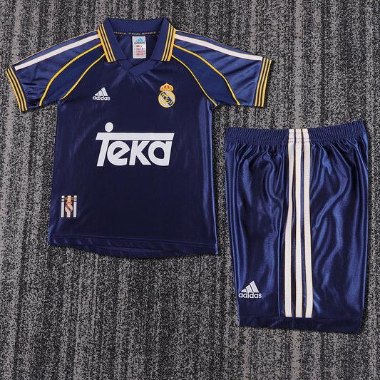 Equipación Real Madrid 98/99 Talla Niño Visitante