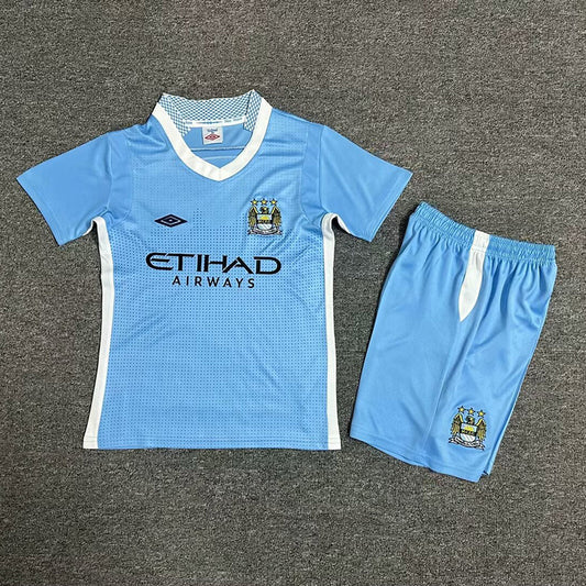 Equipación Manchester City 11/12 Talla Niño